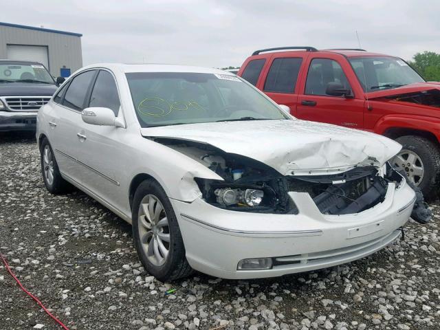 KMHFC46FX8A305866 - 2008 HYUNDAI AZERA SE WHITE photo 1