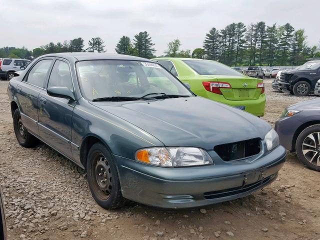 1YVGF22D5Y5120121 - 2000 MAZDA 626 ES GREEN photo 1