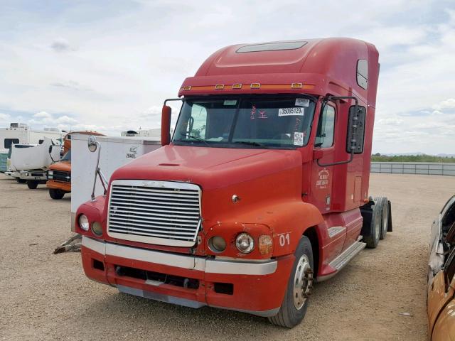 1FUJBBBD03PL72856 - 2003 FREIGHTLINER CONVENTION RED photo 2