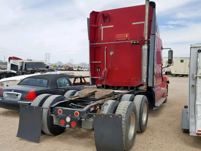 1FUJBBBD03PL72856 - 2003 FREIGHTLINER CONVENTION RED photo 4