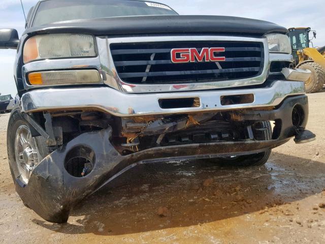 2GTEK19V931285083 - 2003 GMC NEW SIERRA BLACK photo 9