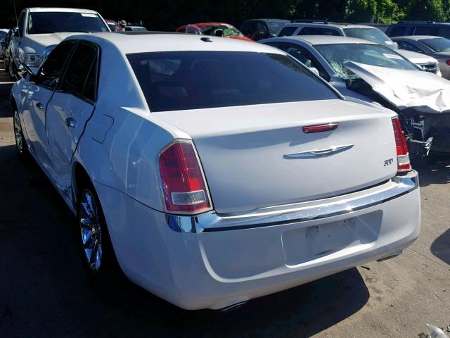 2C3CA5CG8BH537329 - 2011 CHRYSLER 300 LIMITE WHITE photo 3