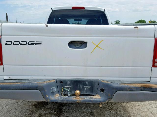 1B7GL22X0WS661925 - 1998 DODGE DAKOTA WHITE photo 6