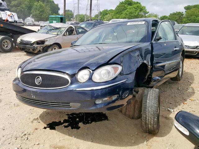 2G4WC582X71125781 - 2007 BUICK LACROSSE C BLUE photo 2