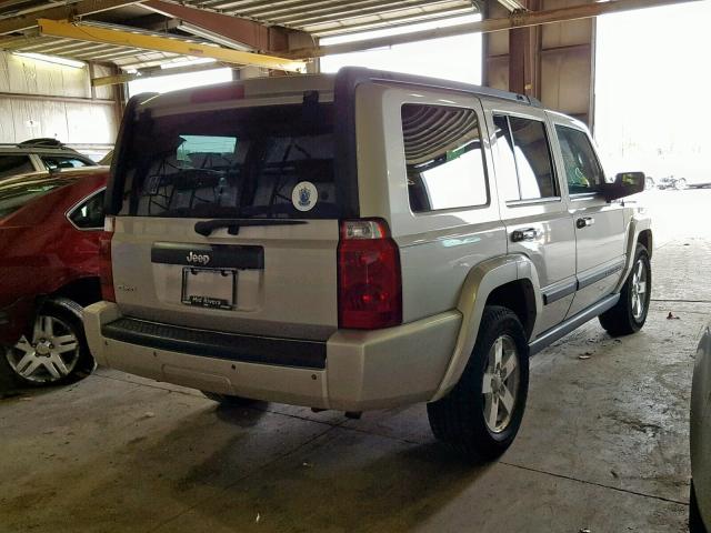 1J8HG48K88C188541 - 2008 JEEP COMMANDER 银色 照片 4
