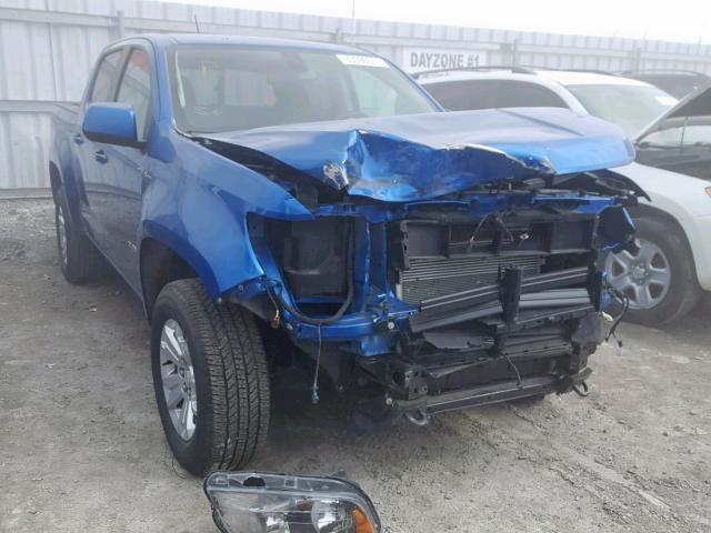 1GCGTCEN0J1127080 - 2018 CHEVROLET COLORADO L BLUE photo 1
