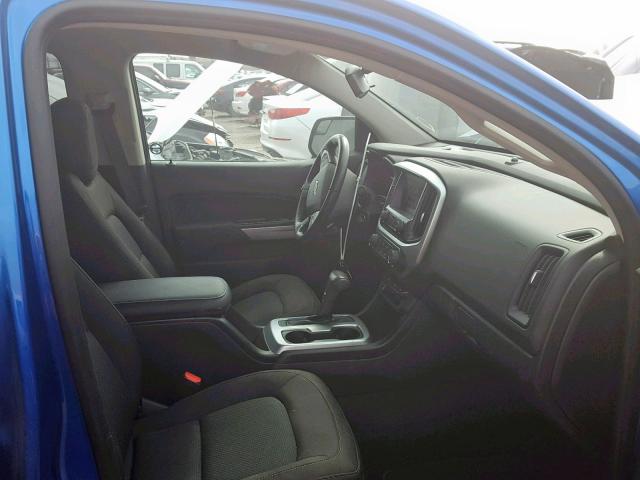 1GCGTCEN0J1127080 - 2018 CHEVROLET COLORADO L BLUE photo 5