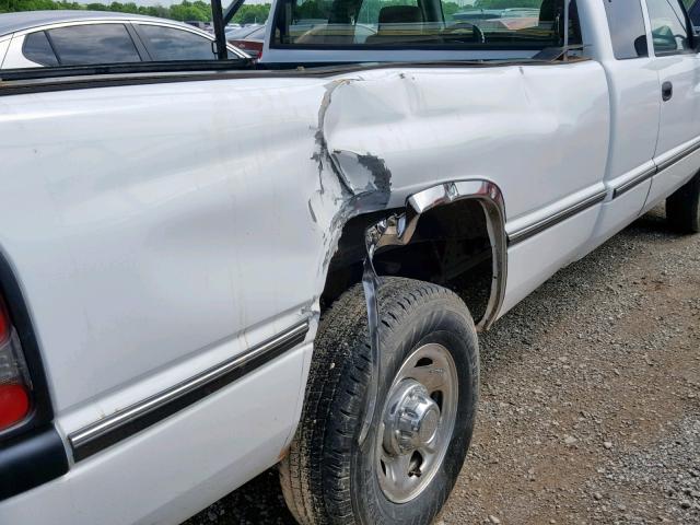 3B7KC23D0VM515935 - 1997 DODGE RAM 2500 WHITE photo 9