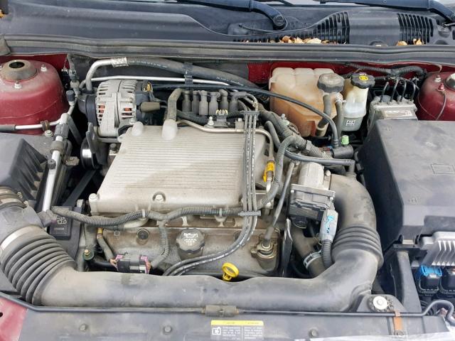 1G1ZT62875F185732 - 2005 CHEVROLET MALIBU MAX BURGUNDY photo 7