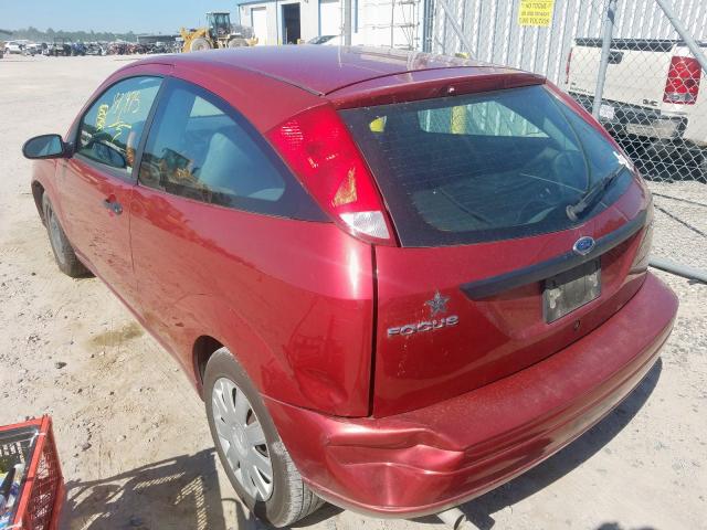 3FAFP31N85R136603 - 2005 FORD ford focus zx3  photo 3