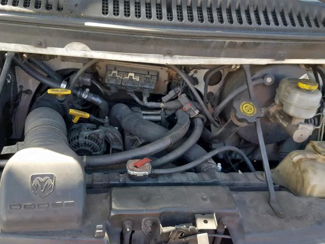 2B7HB11YX2K118761 - 2002 DODGE RAM VAN B1 WHITE photo 7