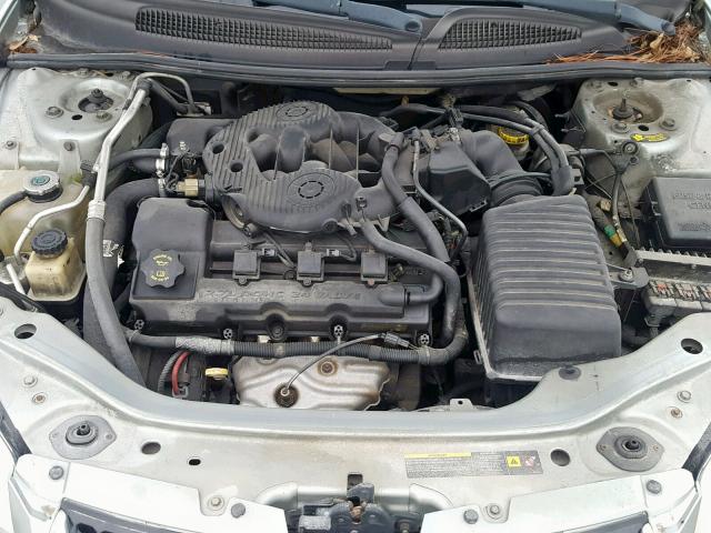 1B3EL36R34N324963 - 2004 DODGE STRATUS SE SILVER photo 7