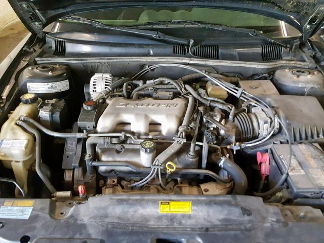 1G2NE52E3XC502852 - 1999 PONTIAC GRAND AM S BLACK photo 7