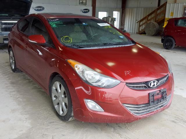 5NPDH4AEXDH419428 - 2013 HYUNDAI ELANTRA GLS  photo 1