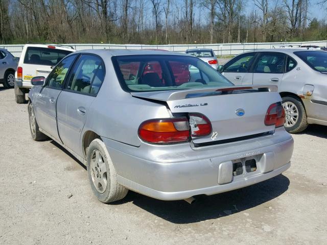 1G1NE52J93M640966 - 2003 CHEVROLET MALIBU LS SILVER photo 3