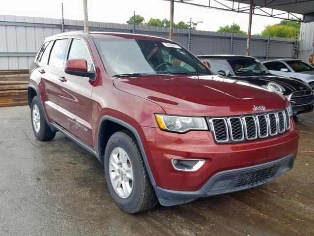 1C4RJEAG6HC747450 - 2017 JEEP GRAND CHER BURGUNDY photo 1