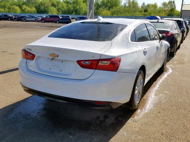 1G1ZE5ST9HF208134 - 2017 CHEVROLET MALIBU LT WHITE photo 4