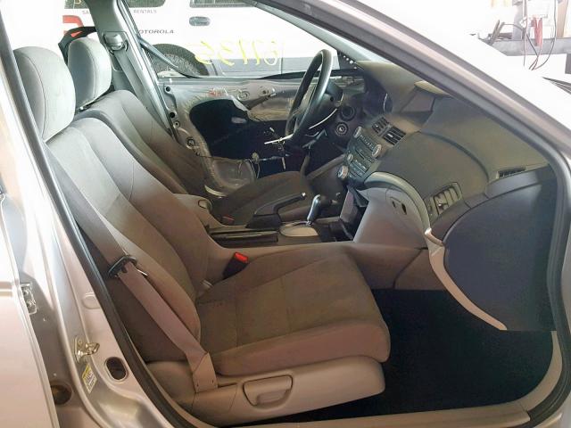 1HGCP2F49CA010847 - 2012 HONDA ACCORD LXP SILVER photo 5