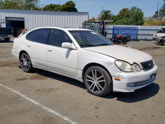 JT8BD68SXX0050256 - 1999 LEXUS GS 300 WHITE photo 1