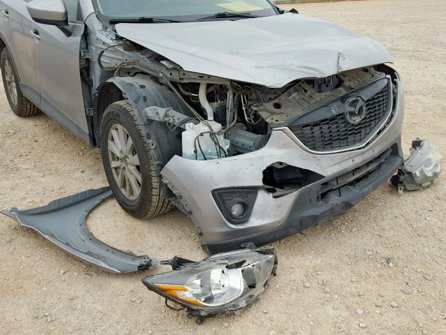 JM3KE2CE6D0126325 - 2013 MAZDA CX-5 TOURI GRAY photo 9