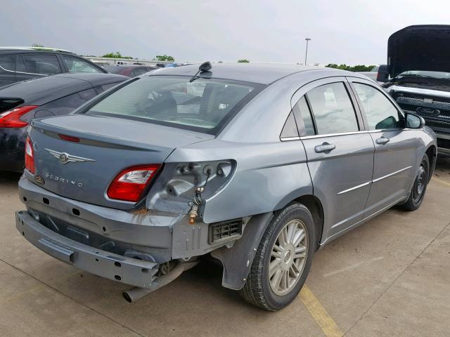 1C3LC56R38N260595 - 2008 CHRYSLER SEBRING TO GRAY photo 4