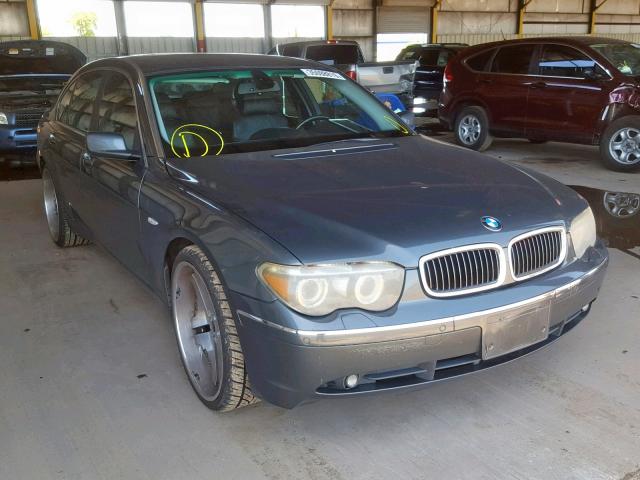 WBAGN63484DS47084 - 2004 BMW 745 LI GRAY photo 1