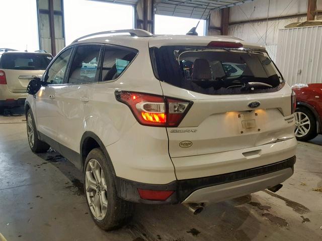 1FMCU0J90JUD59059 - 2018 FORD ESCAPE TIT WHITE photo 3