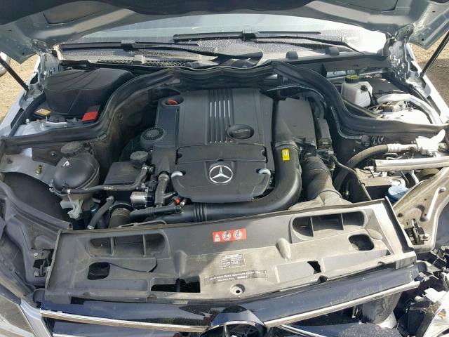 WDDGF4HB0EA965359 - 2014 MERCEDES-BENZ C 250 SILVER photo 7