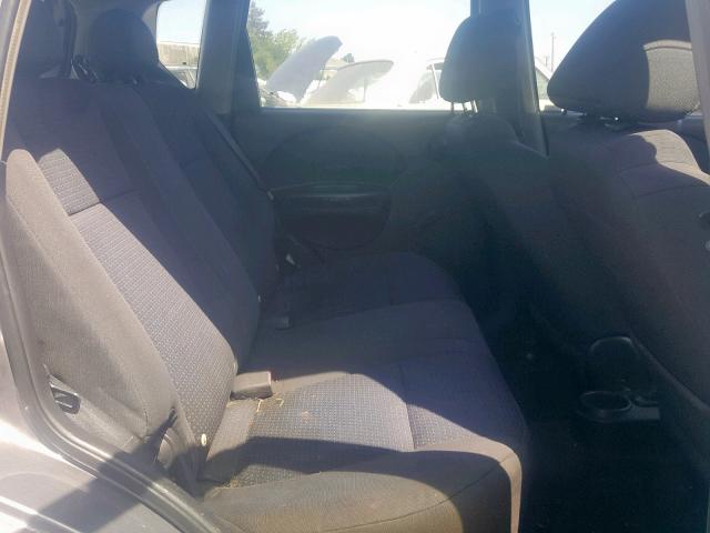 KL1TD66656B526533 - 2006 CHEVROLET AVEO BASE Gümüş foto 6