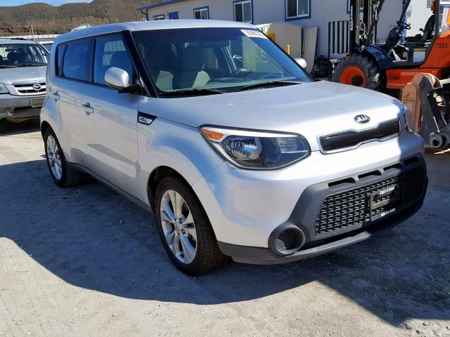 KNDJP3A59F7781306 - 2015 KIA SOUL + SILVER photo 1