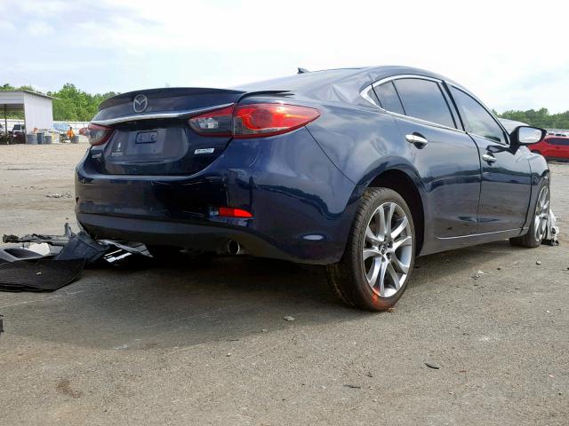 JM1GJ1W52F1205648 - 2015 MAZDA 6 GRAND TO BLUE photo 4