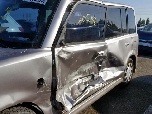 JTLKT334364082229 - 2006 TOYOTA SCION XB 银色 照片 10