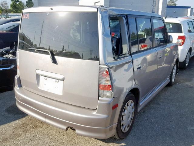 JTLKT334364082229 - 2006 TOYOTA SCION XB 银色 照片 4