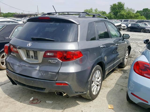 5J8TB1H54BA005648 - 2011 ACURA RDX TECHNO GRAY photo 4