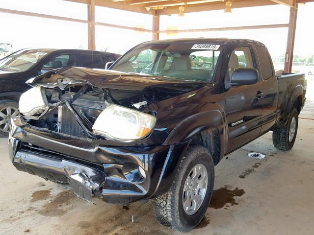 5TETU62N86Z158110 - 2006 TOYOTA TACOMA PRE BLACK photo 2