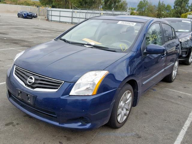 3N1AB6APXCL646329 - 2012 NISSAN SENTRA 2.0 BLUE photo 2