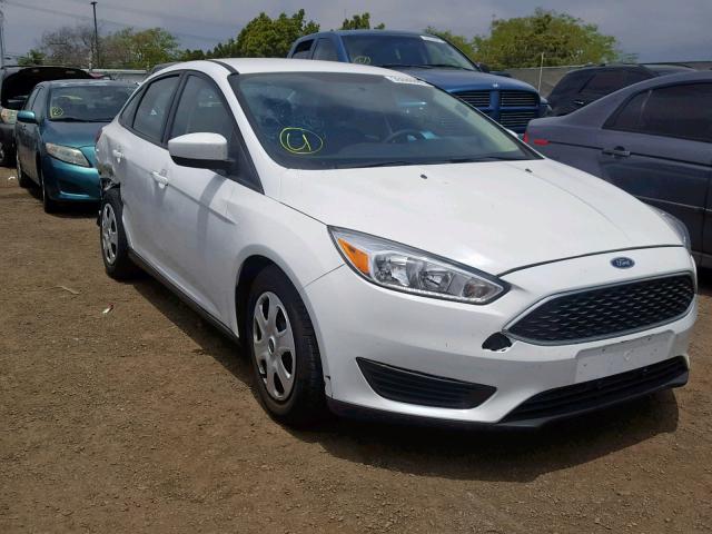 1FADP3E25FL358099 - 2015 FORD FOCUS S WHITE photo 1