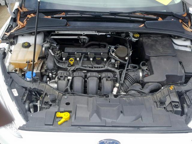 1FADP3E25FL358099 - 2015 FORD FOCUS S WHITE photo 7