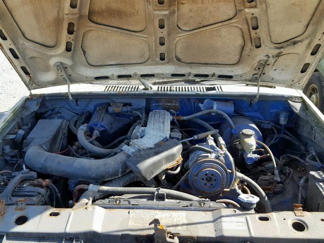 1FMCU14T8HUA83012 - 1987 FORD BRONCO II CREAM photo 7