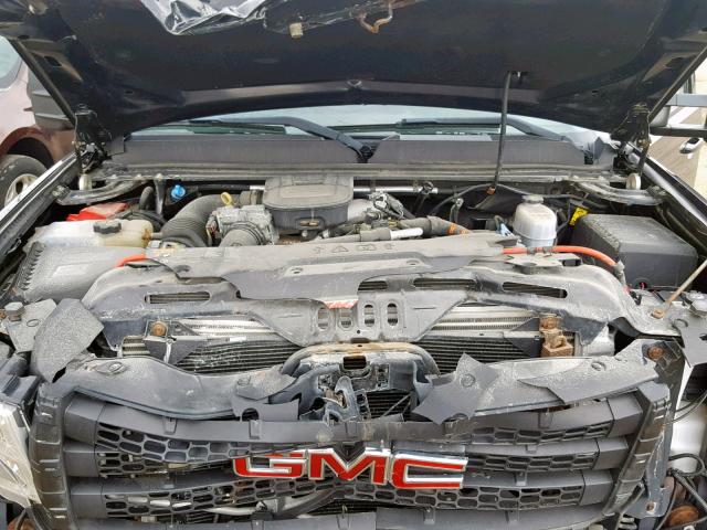 1GT424C84BF204689 - 2011 GMC SIERRA K35 BLACK photo 7