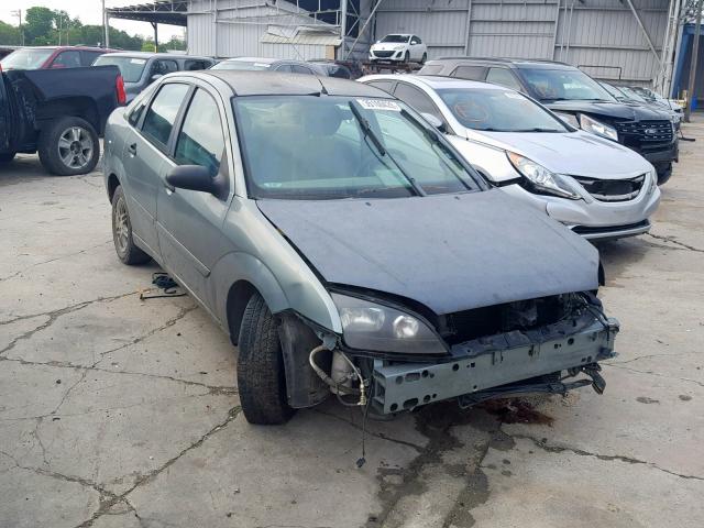 1FAFP34N65W261544 - 2005 FORD FOCUS ZX4 GREEN photo 1