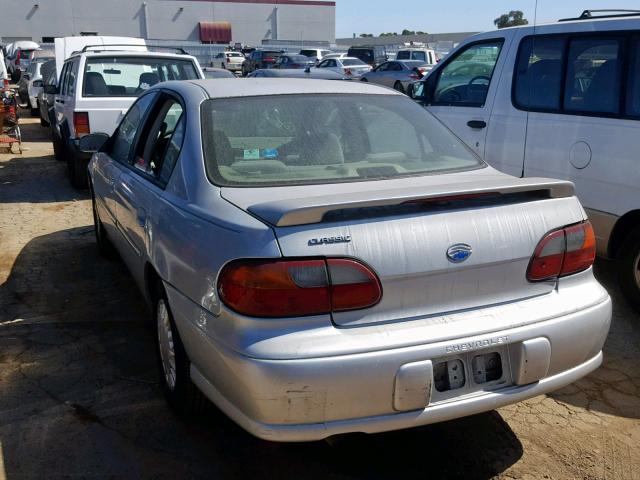 1G1ND52F64M532630 - 2004 CHEVROLET CLASSIC GRAY photo 3