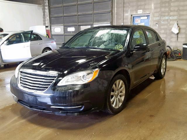 1C3CCBBG7DN533664 - 2013 CHRYSLER 200 TOURIN BLACK photo 2