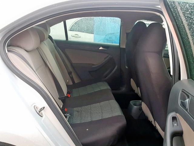 3VW2K7AJ2BM112704 - 2011 VOLKSWAGEN JETTA BASE 银色 照片 6