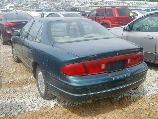 2G4WB52K8W1418301 - 1998 BUICK REGAL LS GREEN photo 3