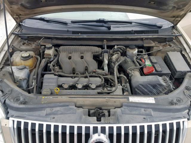 1MEHM42187G614900 - 2007 MERCURY MONTEGO PR ბეჟი ფოტო 7