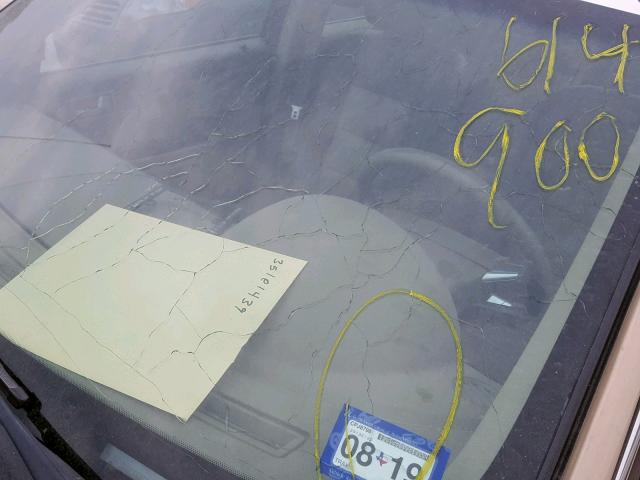 1MEHM42187G614900 - 2007 MERCURY MONTEGO PR ბეჟი ფოტო 9