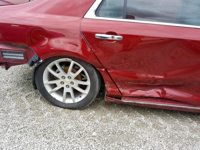 1G1ZK57B69F143267 - 2009 CHEVROLET MALIBU LTZ 红色 照片 9