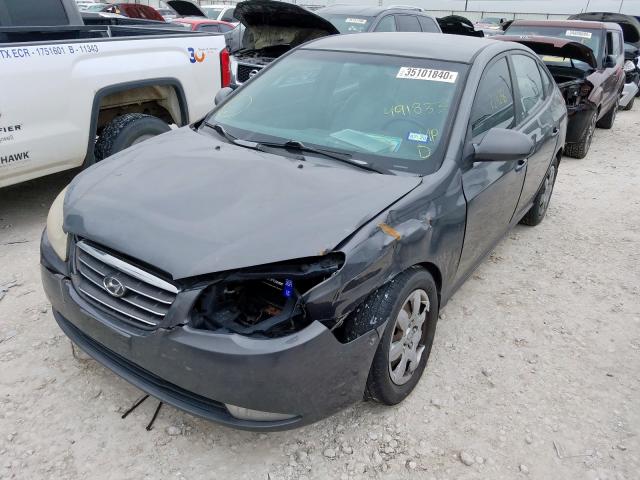 KMHDU46D18U491833 - 2008 HYUNDAI ELANTRA GLS  photo 2