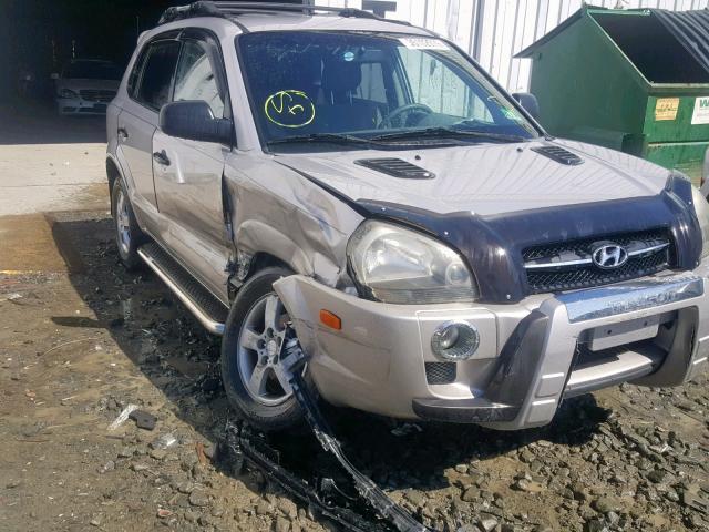 KM8JM12B85U190008 - 2005 HYUNDAI TUCSON GL SILVER photo 9